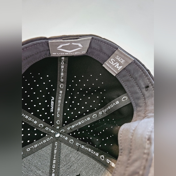 EvoShield Flexfit Men Sz S/M Black Trucker Baseball Cap/Hat - Picture 11 of 12